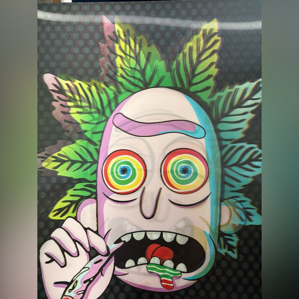Rick Hologram Poster